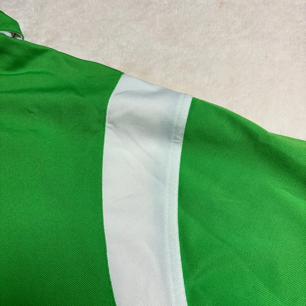 Masters Tech Mens Polo Shirt Size XXL Green Golf Short Sleeve Performance - Picture 8 of 10